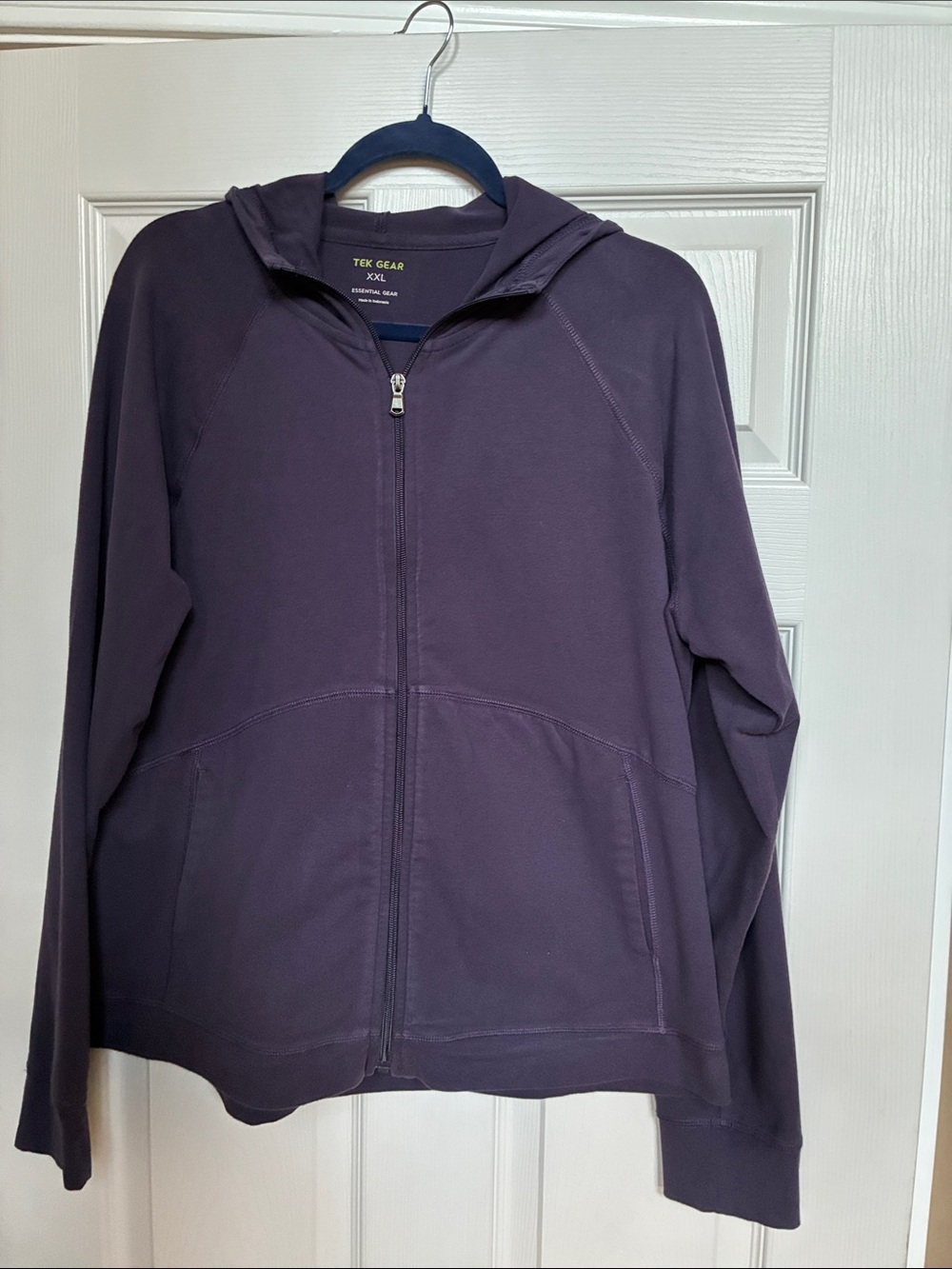 tek gear Purple Full-Zip Hooded Jacket